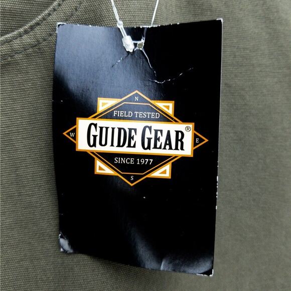 Men’s Jeans 44x32 Green Twill NWT Heavy Cotton Canvas Workwear Outdoor GuideGear - Picture 6 of 14